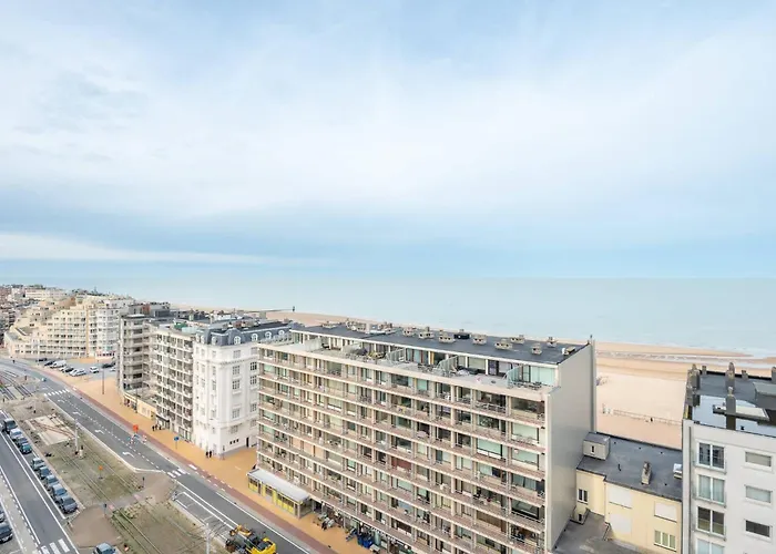 Daire New Flat For 4 With Tremendous Sea Views Oostende